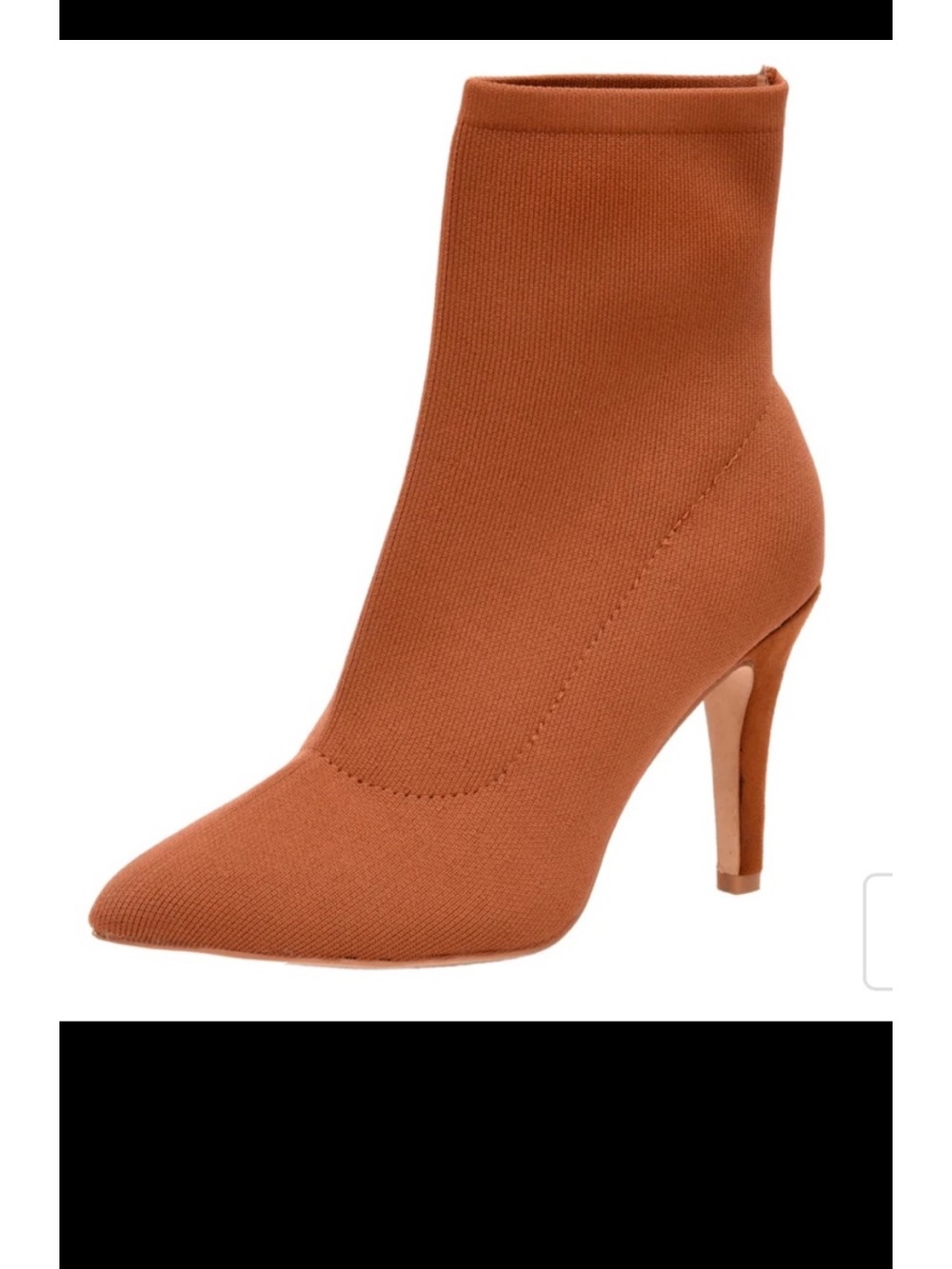 Cushionaire Gipsee Knit Dress Bootie Size 9 Toffee color